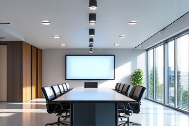 Sparkling clean office conference room in Gainesville